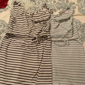 Two BOOB collective maternity/nursing dresses